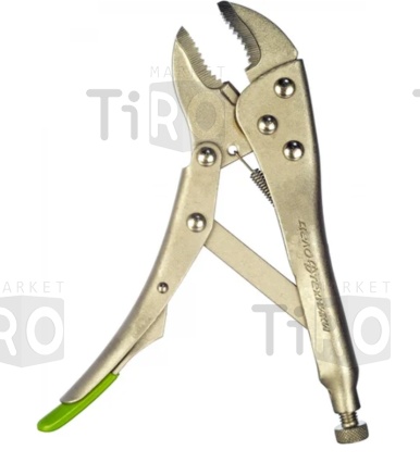 Зажим с фиксатором с полукруглым захватом 175 мм "ДТ" 430175