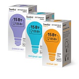 Лампа светодиодная Sweko 42LED-A60-15W-230-6500K-Е27-Р, "груша"