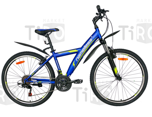 Велосипед 26" Nameless S6000, синий/желтый, 15"