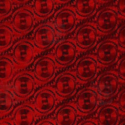 Обои декоративные на самоклеющейся основе 8м. голография, 1020 (красный)