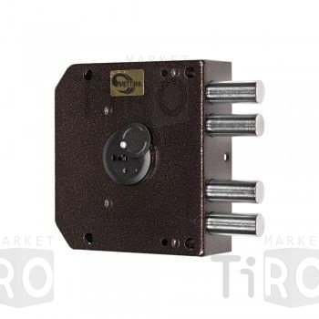 Замок накладной Меттэм ЗН4 030.0.1 4-риг, 3кл