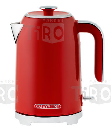Чайник 1.7л. Galaxy GL-0349 дисковый 2200Вт феррари