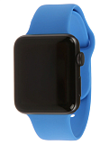 Ремешок Watch Series 42/44мм силиконовый голубой
