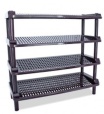 Этажерка для обуви 4-х ярусная, Мультипласт Этажерка для обуви 4-х ярусная, Мультипласт