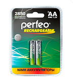 Аккумулятор Perfeo АА/R06-2850mAh, 1.2B, BL-2