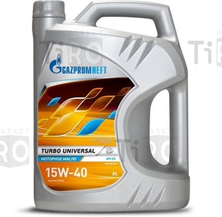 GAZPROMNEFT Turbo Universal 15w40 CD 5 л (масло минеральное) GAZPROMNEFT Turbo Universal 15w40 CD 5 л (масло минеральное)