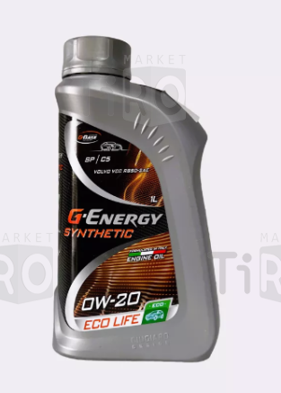 Моторное масло G-Energy Synthetic Eco Life 0w20, 1л