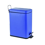 Ведро Potato Р425-12 для мусора 5л, прямоугольное, цвет синий
