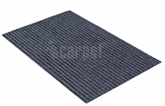 Коврик-дорожка Shahintex Ребристый ТПР вырезной, влаговпитывающий 80см.*14,5м. графит 01