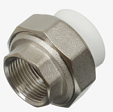 Муфта PPR комбинированная с внутренней резьбой 40*1 1/2г американка