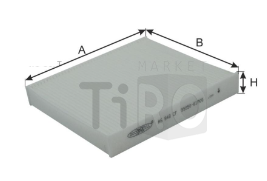 Салонный фильтр Goodwill AG 848 CF\9585061M00