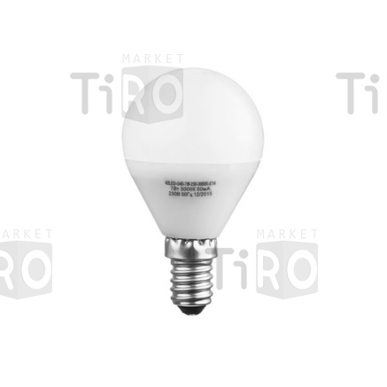 Лампа светодиодная Sweko 42LED-G45-7W-230-4000K-Е14, "шар"