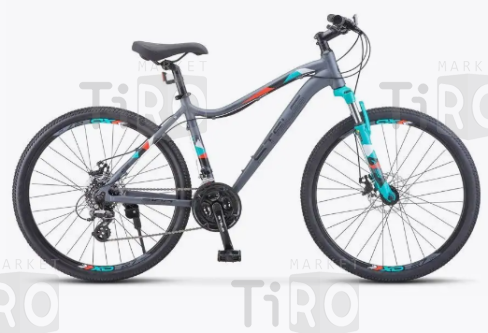 Велосипед Stels Miss-6100 MD 26" V030 (15" Синий/серый)