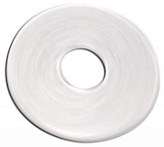 Прокладка арматуры Alcaplast из белой вакуумной резины (30*65*2 мм.)