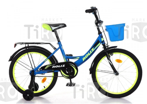 Велосипед Roliz 18-002 синий
