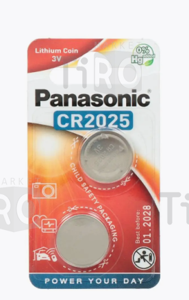 Батарейка Panasonic Power Cells CR2025, B4 батарейка