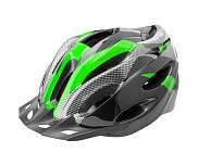Шлем FSD-HL021, 600123, черно-зеленый р.L (58-60)
