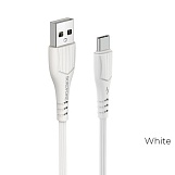 Кабель USB Borofone BX37 Apple белый 1м