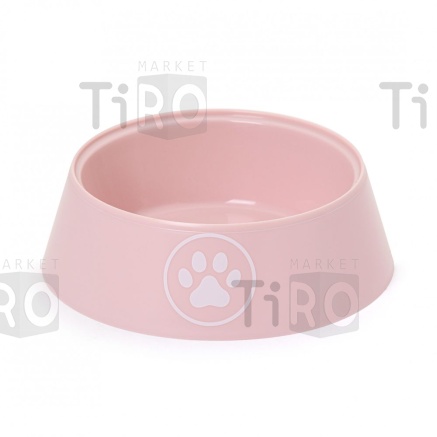 Миска для домашних животных "Лекси" М8584, 0,3л, розовая