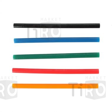 Стержни клеевые Edge by Patriot 11*200мм, набор красный, зеленый, синий, оранжевый, черный