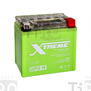 Аккумулятор Мото Xtreme UTX5.5L (YTX5L)-BS iGEL (5.5Ah)