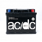 Аккумулятор AC/DC 6СТ-60L АЗ - +  500А 242х175х190