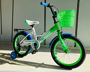 Велосипед Roliz 16-002 зеленый