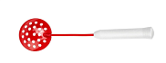 Черпак d 90мм, L=345мм с неопреновой ручкой Premier Fishing