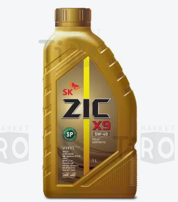 Cинтетическое масло Zic New X9 5w40, SP, 1л