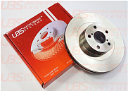 Тормозной диск передний (вентилируемый) UBS B2116001\26300AE061
