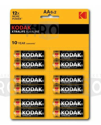 Батарейка Kodak LR06 BL-12 Xtralife Alkaline