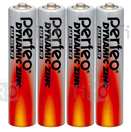 Батарейка Perfeo Dynamic Zinc R03, SH-4