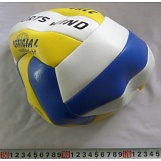 Мяч волейбольный, размер №5" стандартный, кожзам (228)