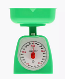 Весы кухонные механические Energy EN-406МК, зелёные (0-5 кг) квадратные