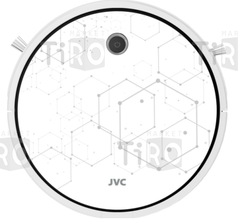 Робот-пылесос JVC JH-VR510, 4 режима, crystal