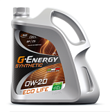 Моторное масло G-Energy Synthetic Eco Life 0w20, 205л, - 173 кг