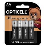 Батарейка Opticell AA пальчиковая 4шт
