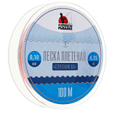 Леска плетеная Azor Fishing, Спутник Х8, 100м, 0,10мм, 6,35кг, мультиколор Леска плетеная Azor Fishing, Спутник Х8, 100м, 0,10мм, 6,35кг, мультиколор