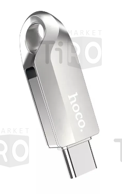 Внешний накопитель Type-C USB Hoco UD8 Smart 32Gb, серебристый