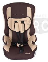 Детское автомобильное кресло Zlatek ZL513 Atlantic коричневый (группа 1-2-3)