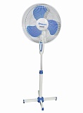 Вентилятор напольный Sakura SA-11В, 40Вт, 3 скорости, бело-голубой