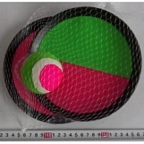 Теннис пляжный (Ракетка для тенниса с липучкой + мяч) (442)